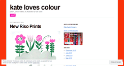 Desktop Screenshot of katelovescolour.com